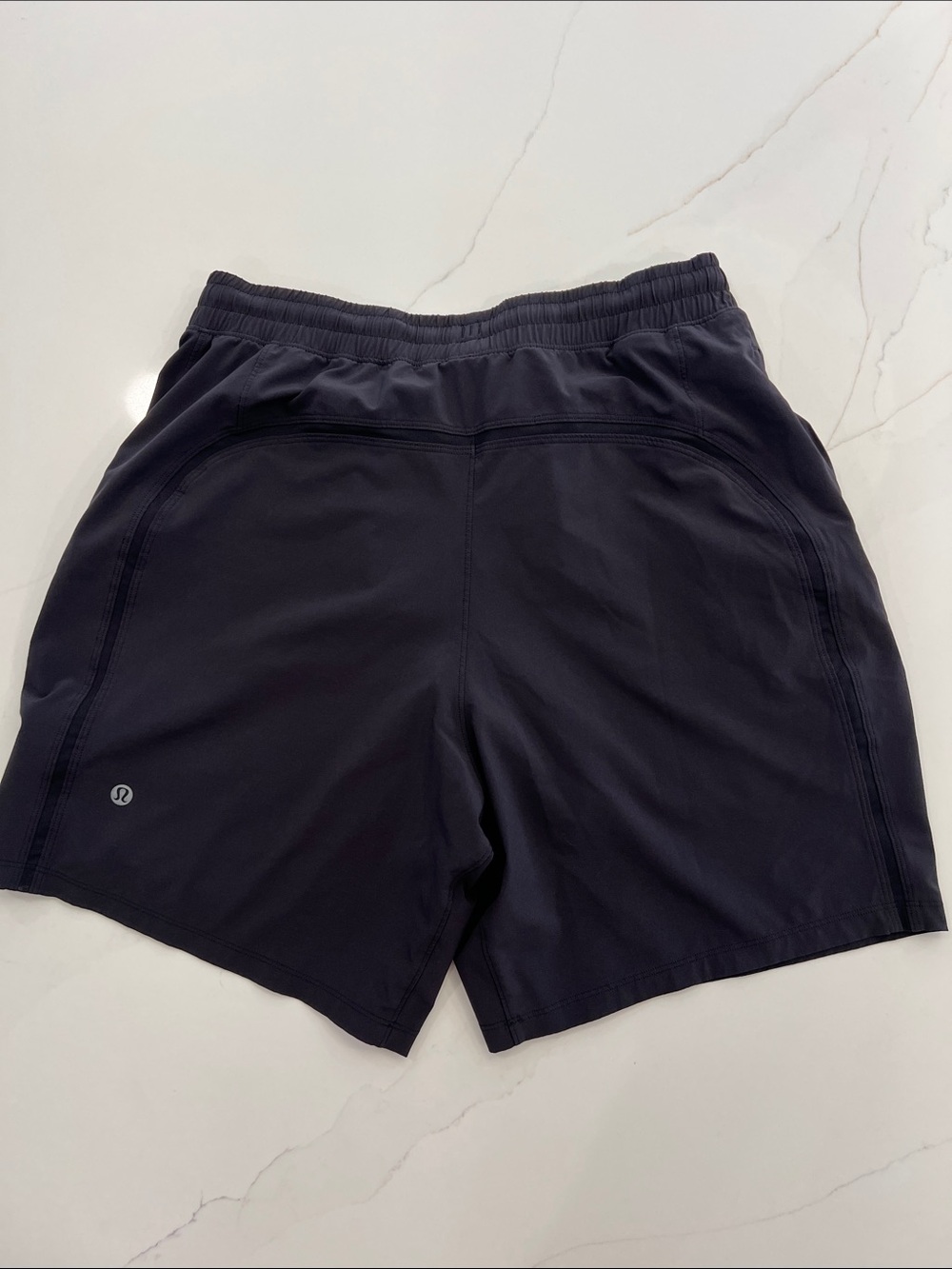 Lululemon Men's Elastic Waist Lined Performance Shorts, Medium - Picture 2 of 5